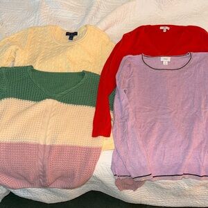 Colorful Women's Sweater Collection Small and Medium